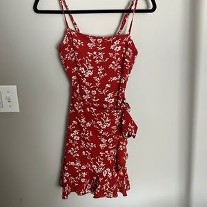 Princess Polly Mini Wrap Dress